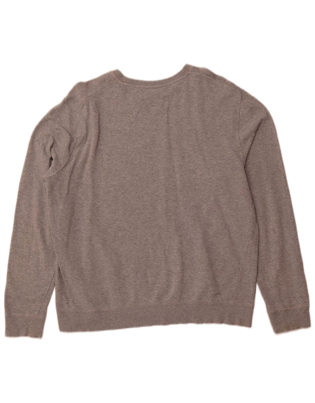 COS moletom masculino jumper grande algodão cinza