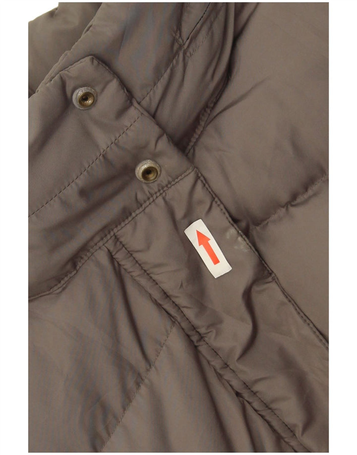 Casaco acolchoado feminino Phard UK 14 poliéster cinza médio