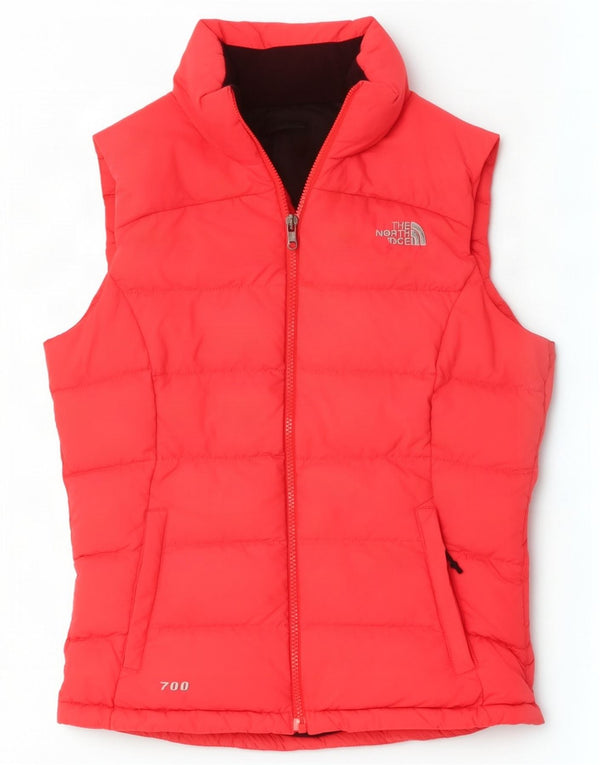 Colete acolchoado oversized feminino The North Face UK 6 XS poliéster rosa