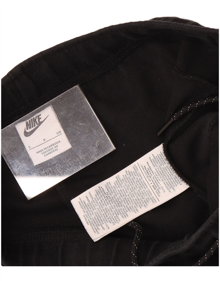 Nike Mens Treino Calças Joggers Pequeno Algodão Preto