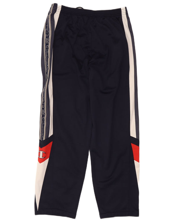 Calça de treino Champion Mens USA Graphic XL Azul Marinho Colorblock