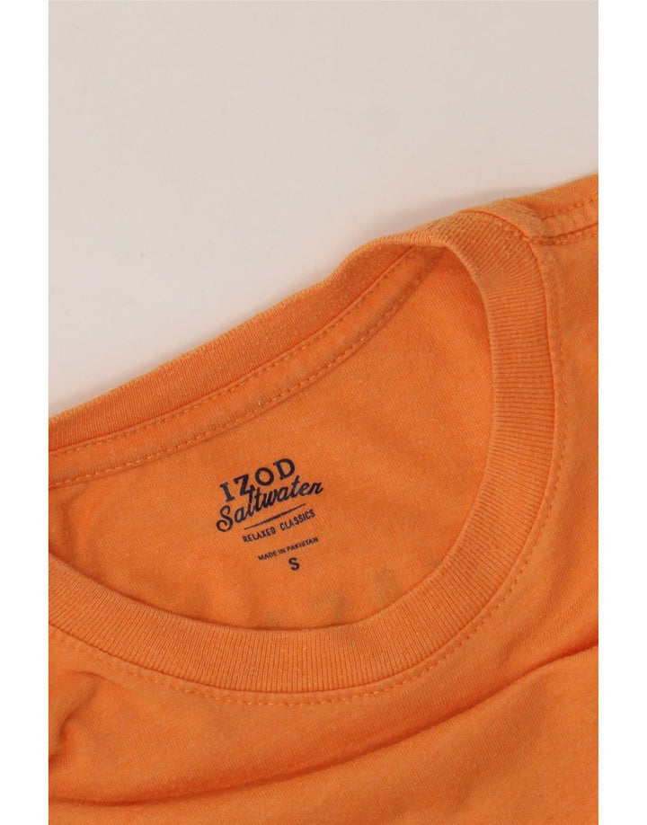 Camiseta masculina com estampa de água salgada IZOD, pequena laranja