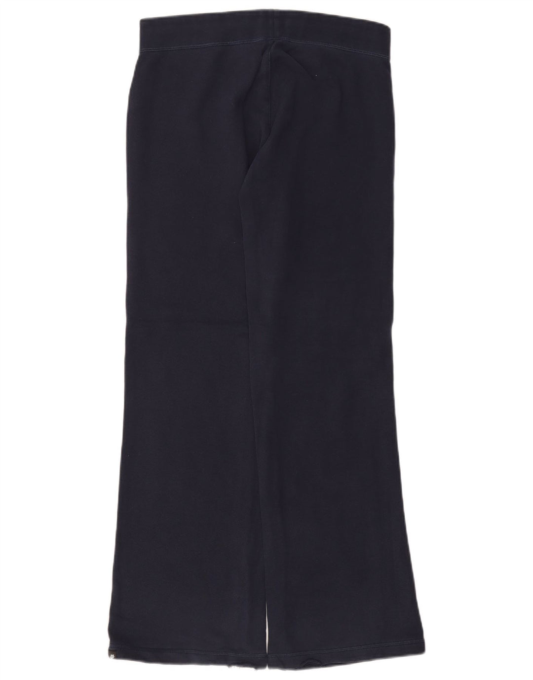 Calça de treino feminina NIKE Flare UK 10 pequena azul marinho algodão