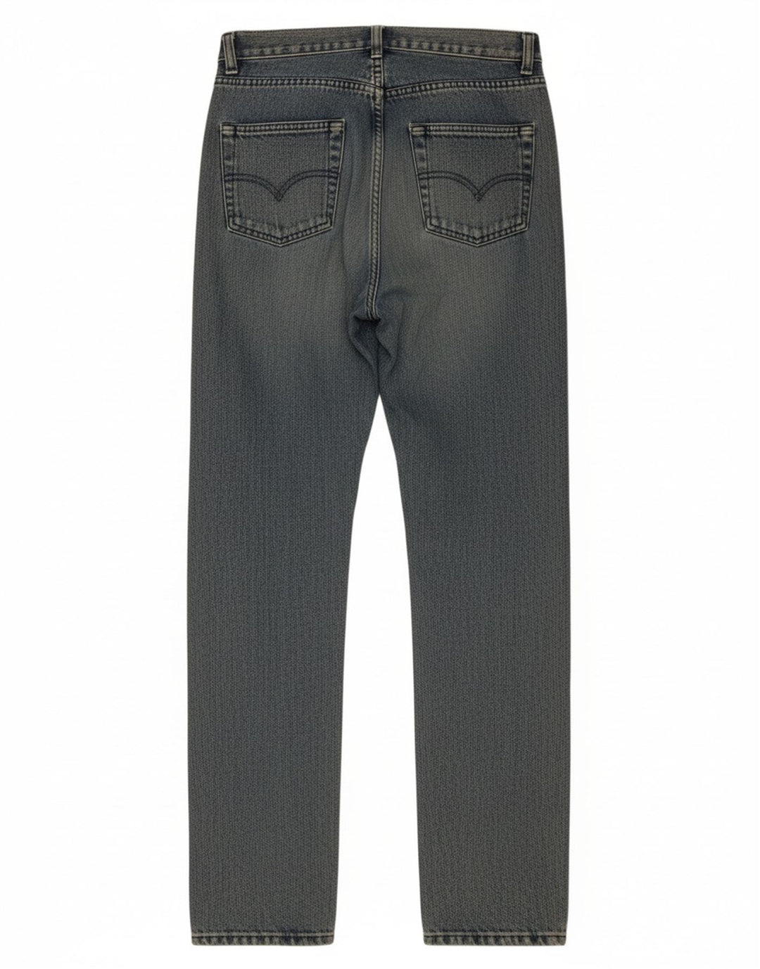 Jeans retos femininos ICEBERG W27 L32 algodão azul