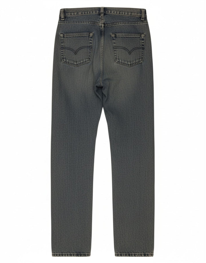 Jeans retos femininos ICEBERG W27 L32 algodão azul