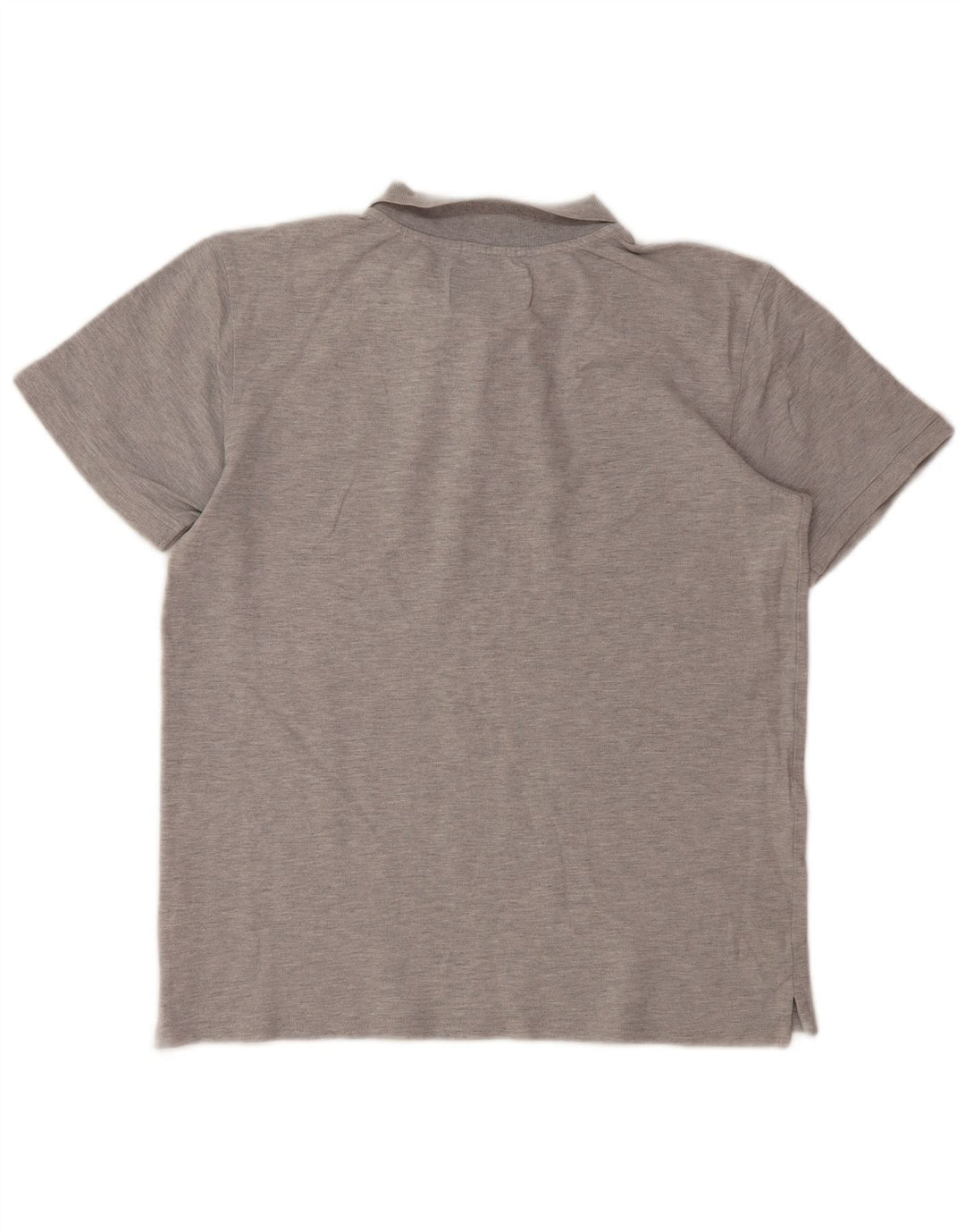 Camisa polo feminina Jack Wills Reino Unido 14 grande algodão cinza