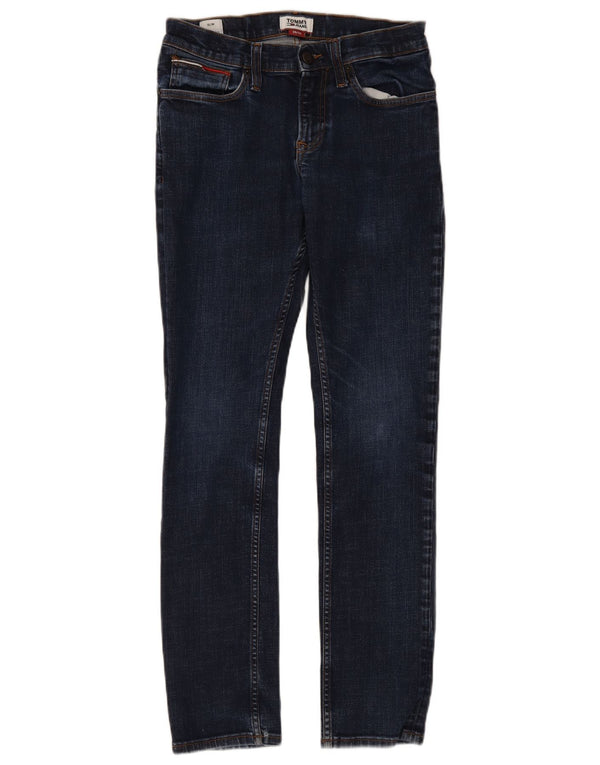 Jeans feminino Tommy Hilfiger Scanton Slim W29 L32 azul marinho algodão