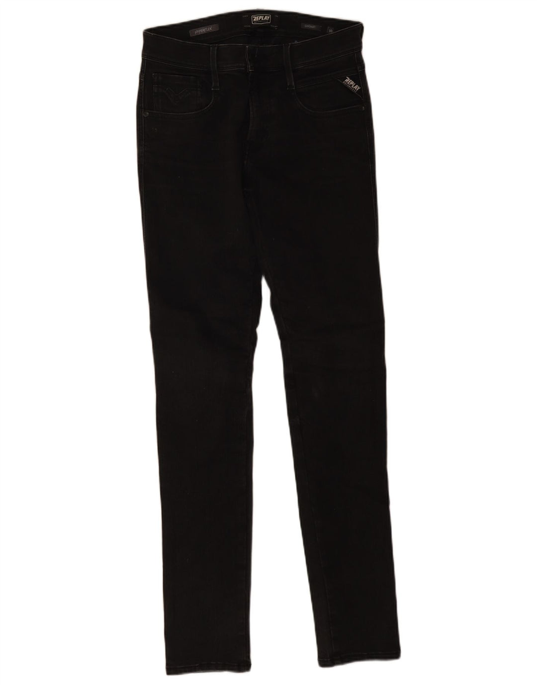 Replay Masculino Extreme Flex Skinny Jeans W30 L32 Preto