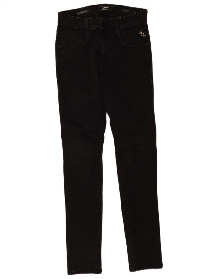 Replay Masculino Extreme Flex Skinny Jeans W30 L32 Preto