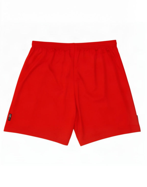 Adidas Mens Climalite Sport Shorts Grande Poliéster Vermelho