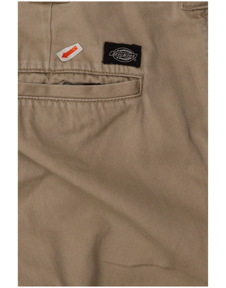 Calça Chino Masculina Slim DICKIES W32 L2 Algodão Bege
