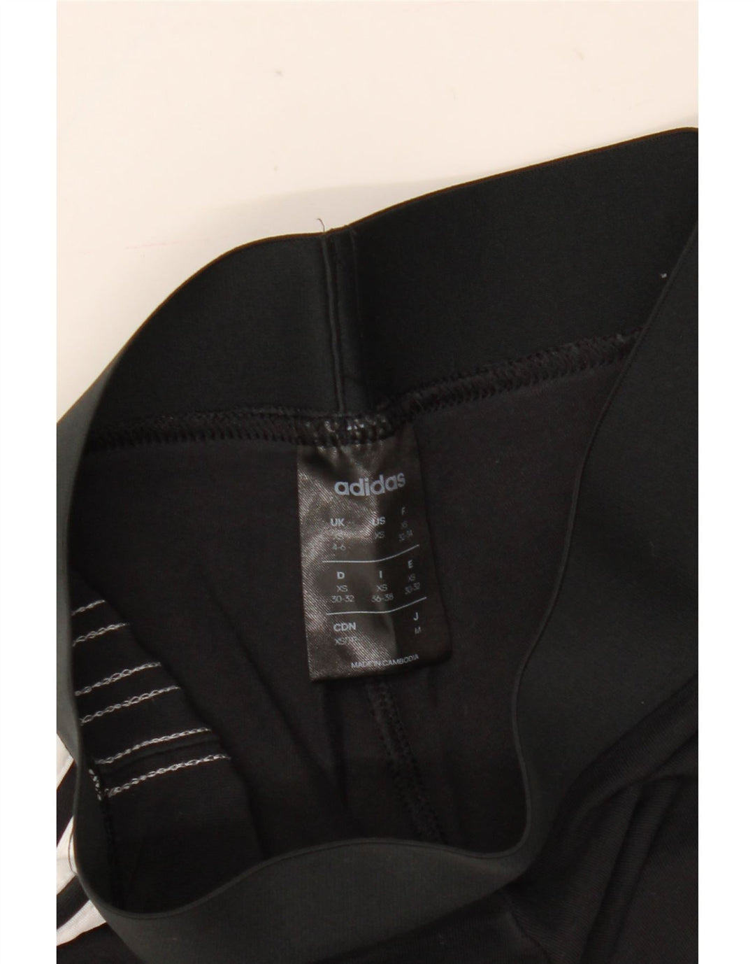 Leggings Adidas Mulher UK 4/6 XS Preto