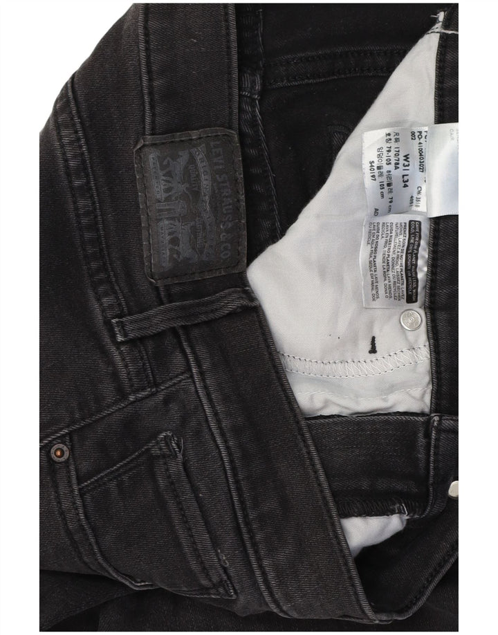 Calça jeans feminina LEVI'S 311 Shaping Skinny W31 L34 algodão preto