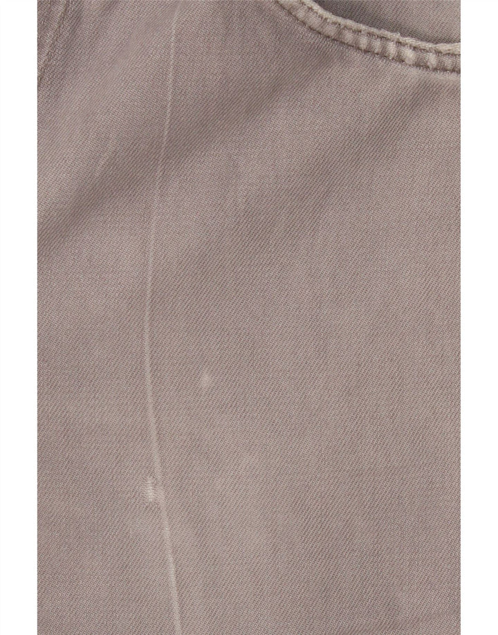 Jeans retos femininos Levi's W32 L28 algodão cinza