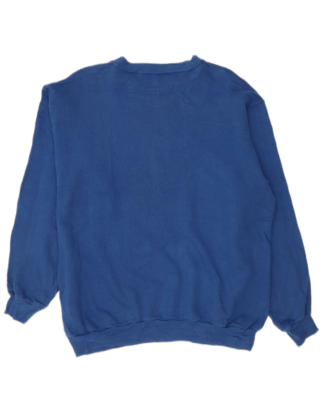 RUSSELL ATLÉTICO Mens Moletom Jumper XL Algodão Azul