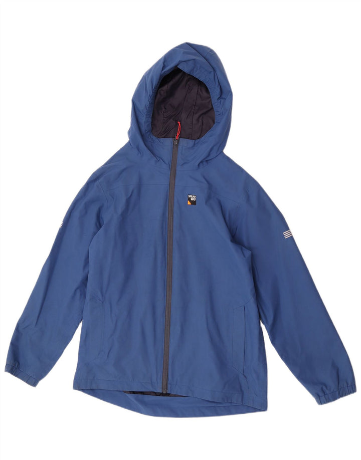 Jaqueta de chuva com capuz Sprayway Boys 12-13 anos azul poliamida