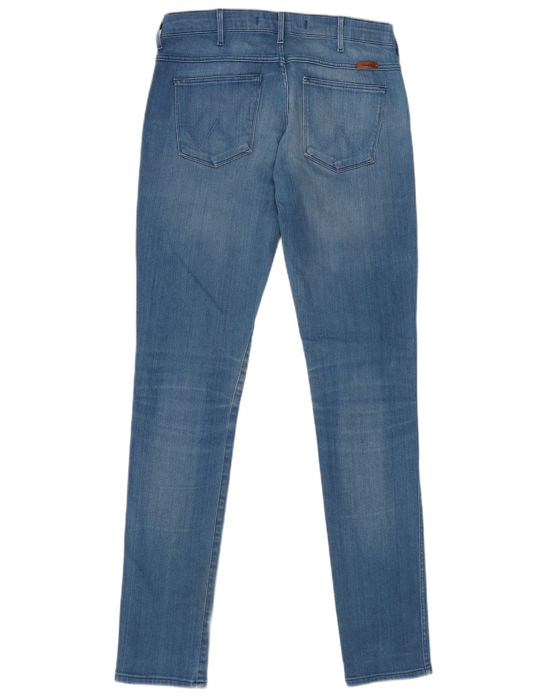 Wrangler feminino Corynn Slim Jeans W28 L32 azul algodão