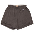 Shorts esportivos masculinos Champion grande poliéster cinza