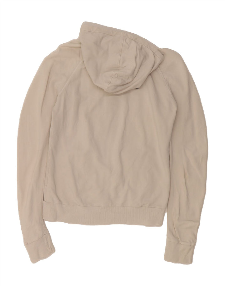 NORTH SAILS Womens Zip Hoodie Sweater UK 10 Small White Cotton Vintage North Sails and Second-Hand North Sails from Messina Hembry 