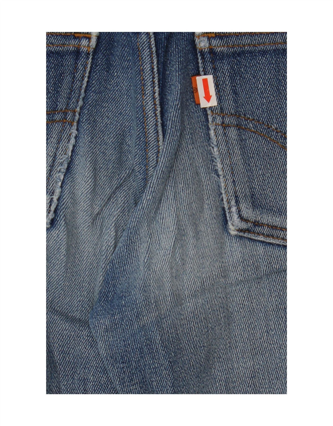 Calça jeans feminina LEVI'S 417 Bootcut W26 L32 azul algodão