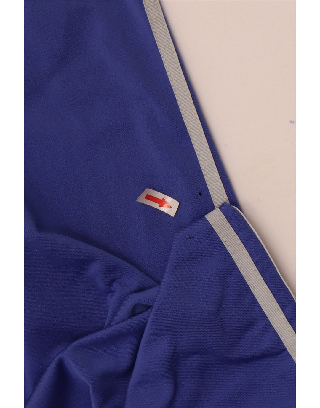 Adidas Mens Treino Calças UK 36/38 Pequeno Azul Poliéster