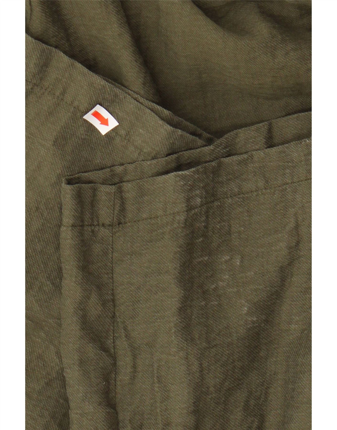 Macacão feminino ZARA UK 18 XL cáqui Lyocell