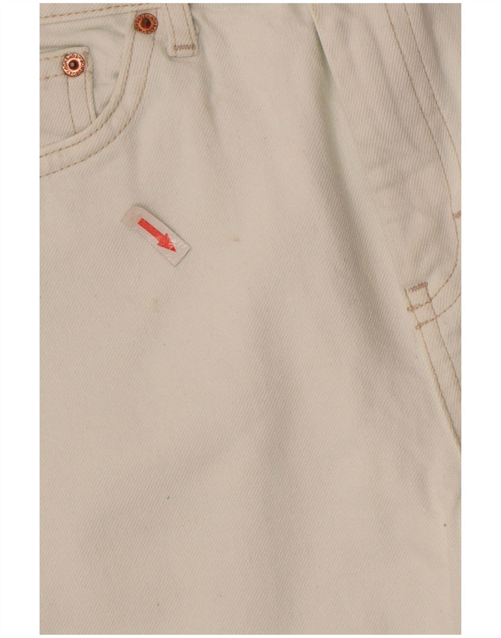 Calça jeans reta feminina TOPSHOP W30 L25 branca