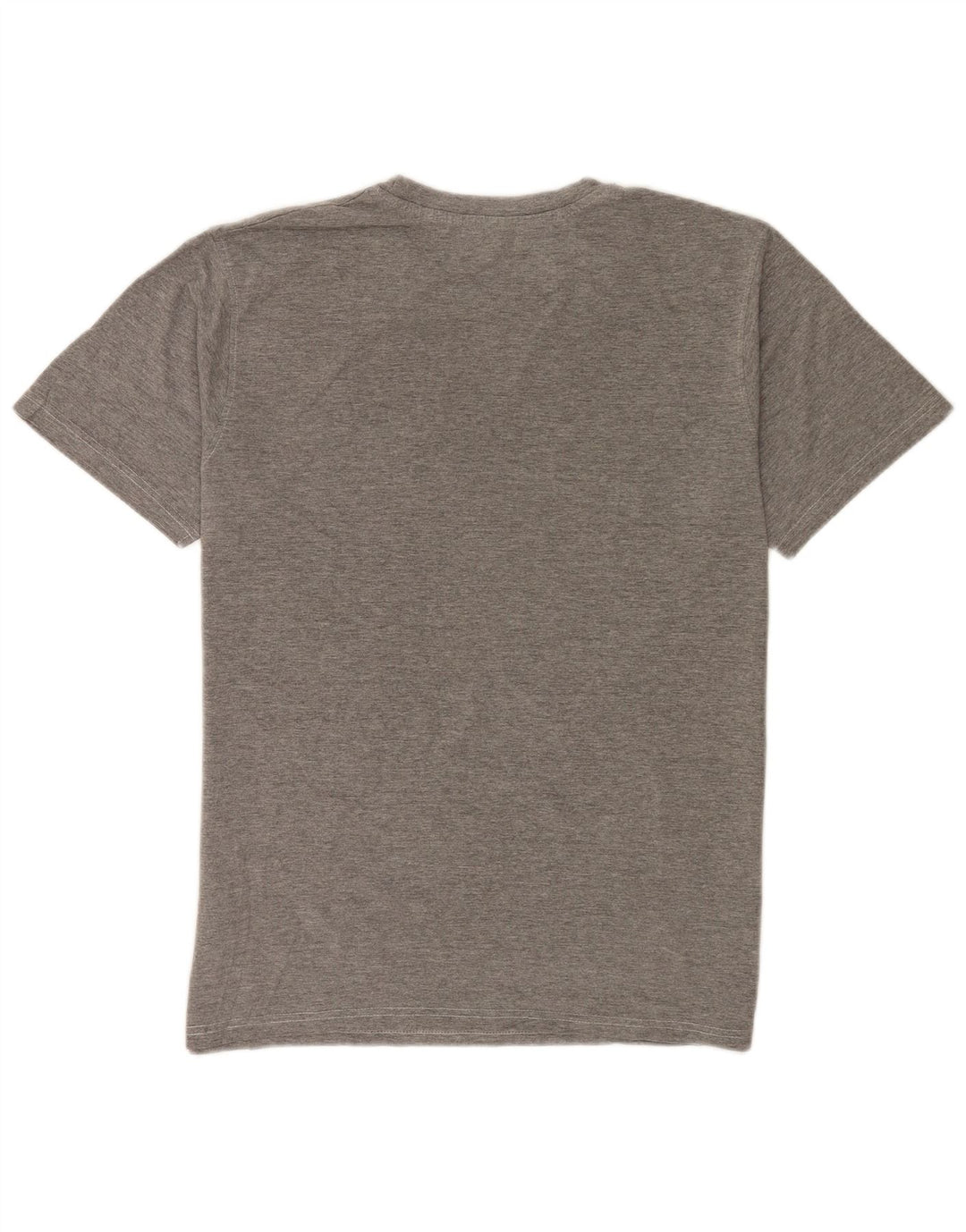 Camiseta masculina gráfica Mountain Warehouse algodão manchado cinza médio