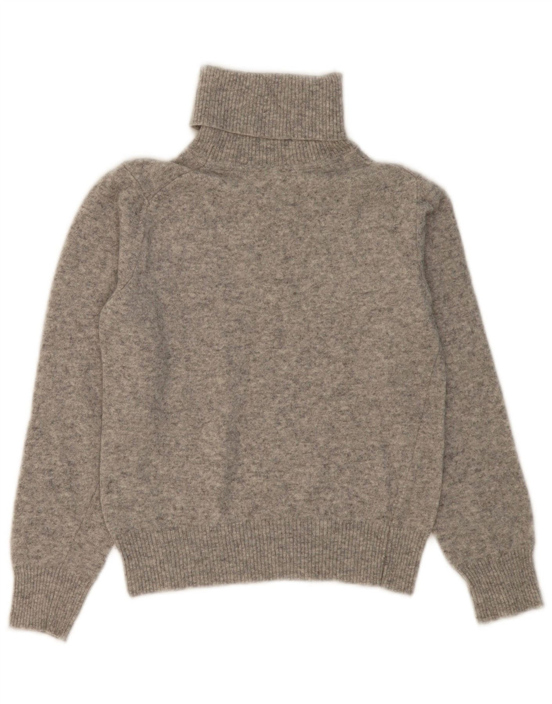 Suéter feminino BENETTON com gola redonda 9-10 anos cinza