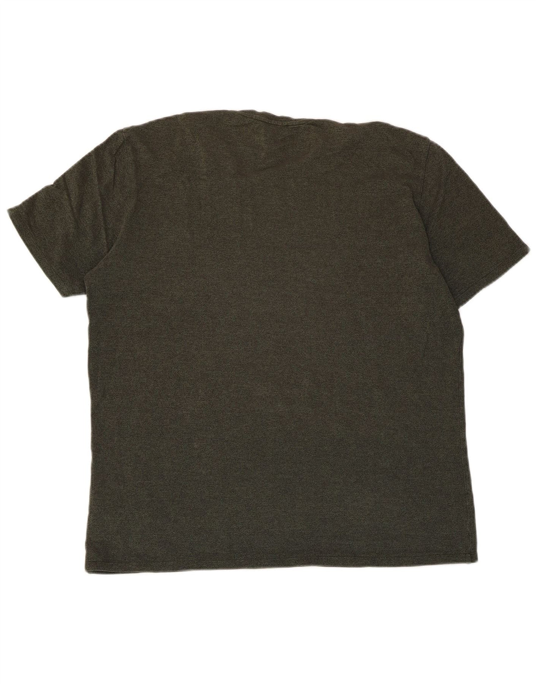 COS Camiseta Masculina Top Grande Verde