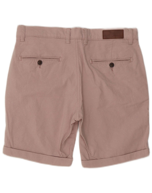 Shorts Chino Masculino Jack & Jones Médio W32 Algodão Rosa