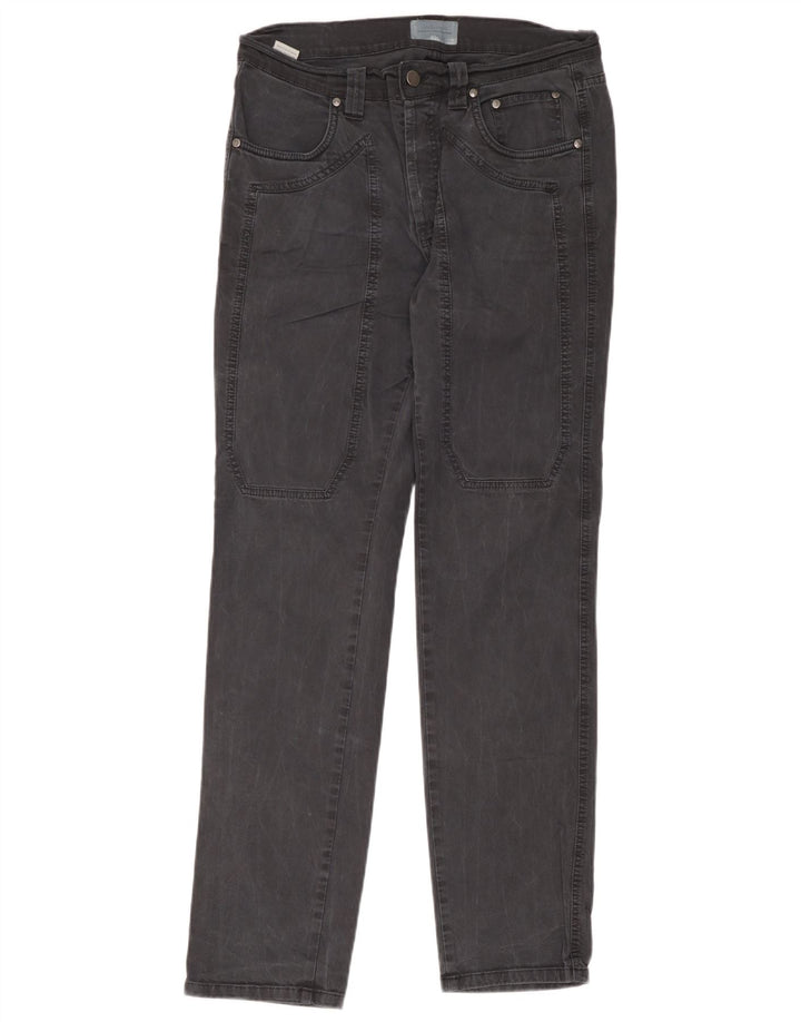 Jeans retos masculinos Jeckerson W34 L33 algodão cinza