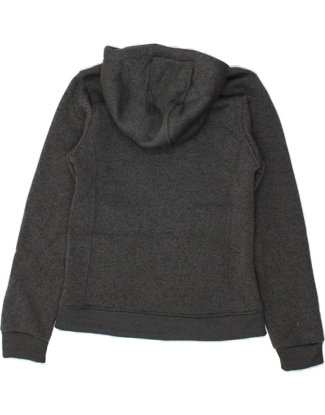 MOUNTAIN WAREHOUSE Girls Zip Hoodie Sweater 12-13 Years Grey Flecked Vintage Mountain Warehouse and Second-Hand Mountain Warehouse from Messina Hembry 