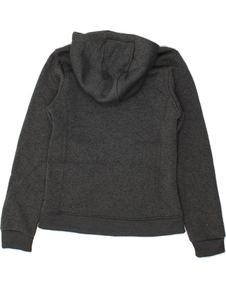 MOUNTAIN WAREHOUSE Girls Zip Hoodie Sweater 12-13 Years Grey Flecked Vintage Mountain Warehouse and Second-Hand Mountain Warehouse from Messina Hembry 