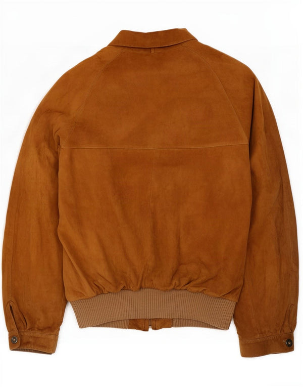 Jaqueta bomber feminina vintage IT 52 XL marrom