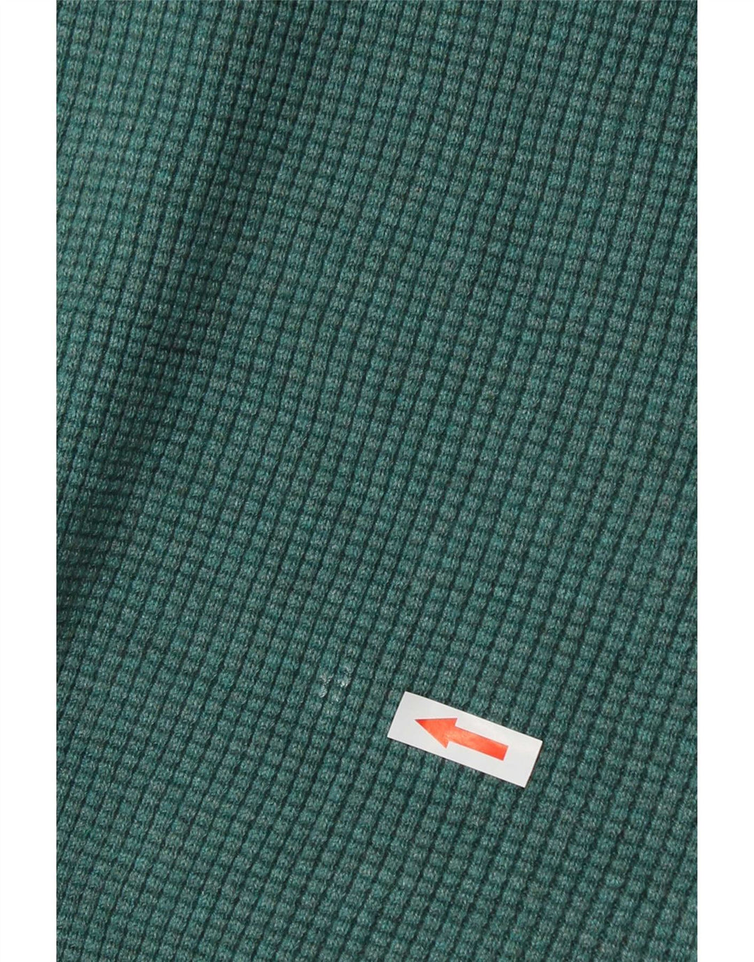 Suéter masculino Marks & Spencer com gola redonda, poliéster verde grande