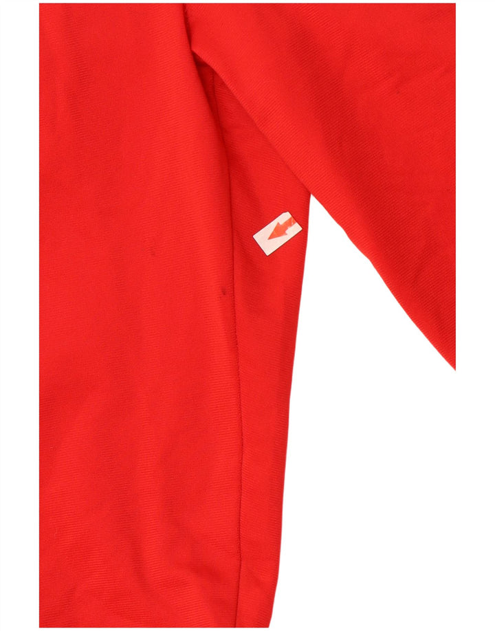 Kappa Mens Graphic Sport Shorts Pequeno Poliéster Colorblock Vermelho