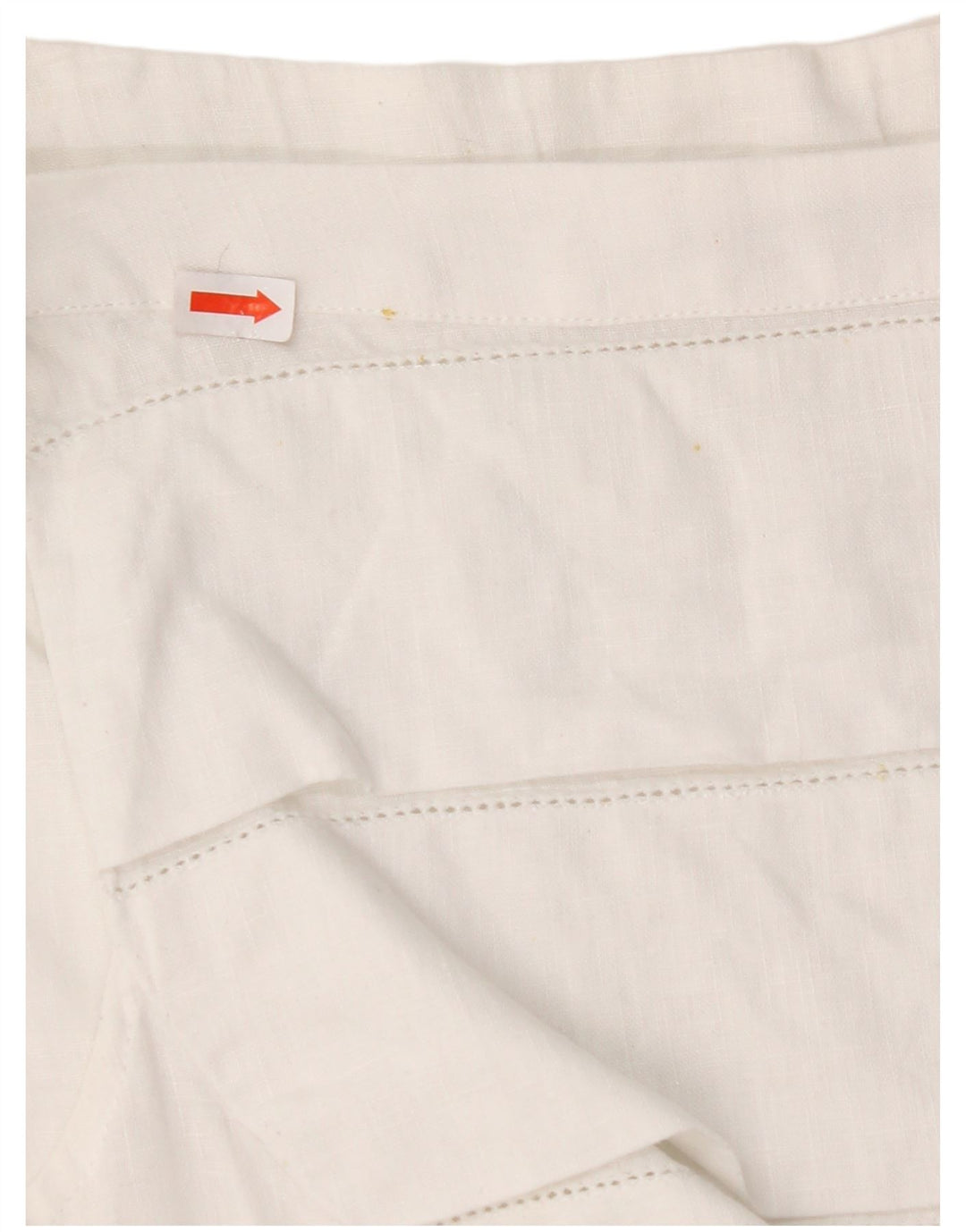 Blusa feminina sem mangas NARACAMICIE UK 8 pequena branca