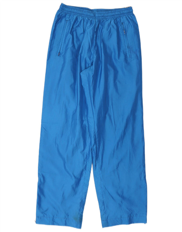 Calça de treino masculina Asics Graphic azul médio colorblock poliéster