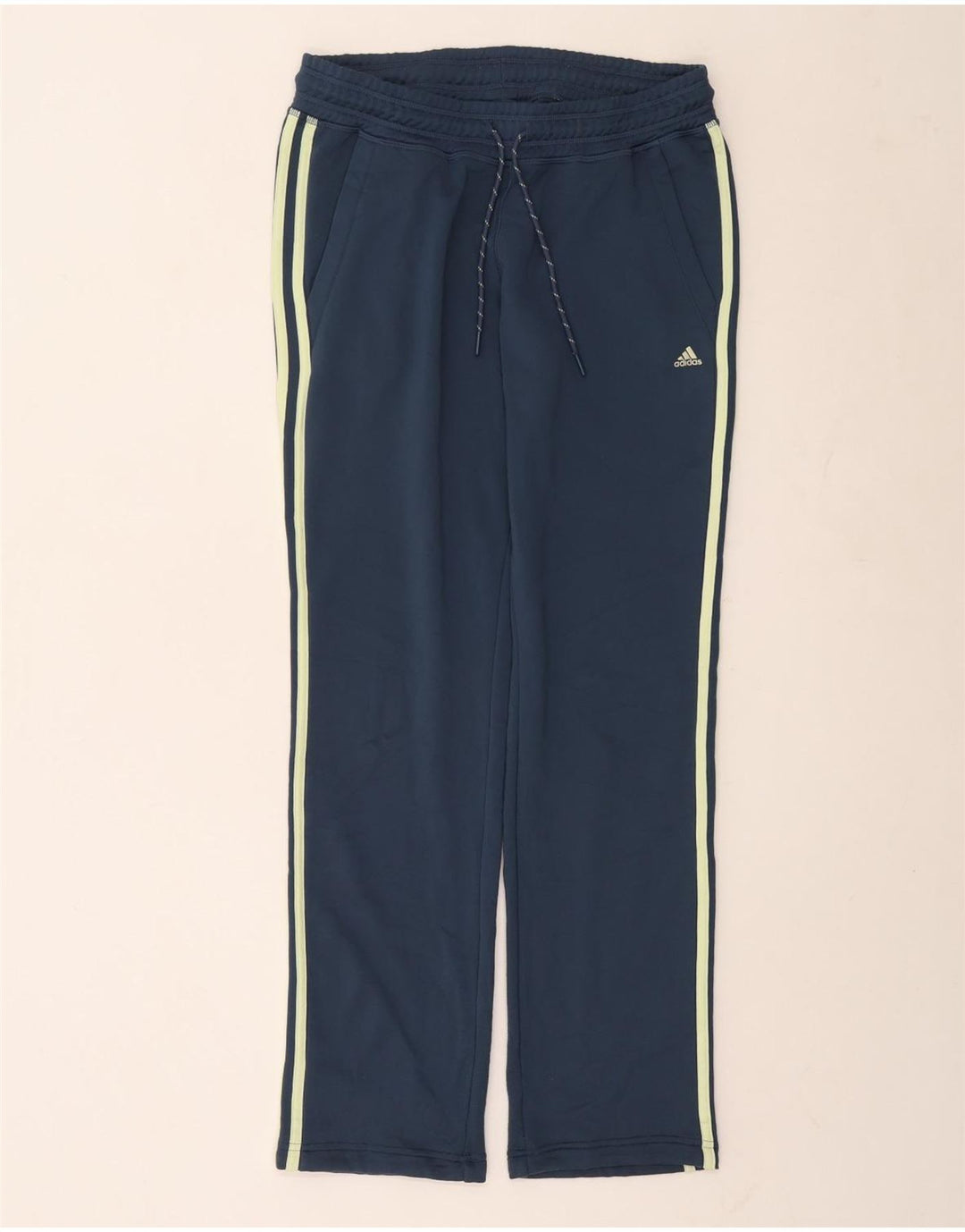 Calça Adidas Climalite Feminina UK 12/14 Médio Azul Marinho