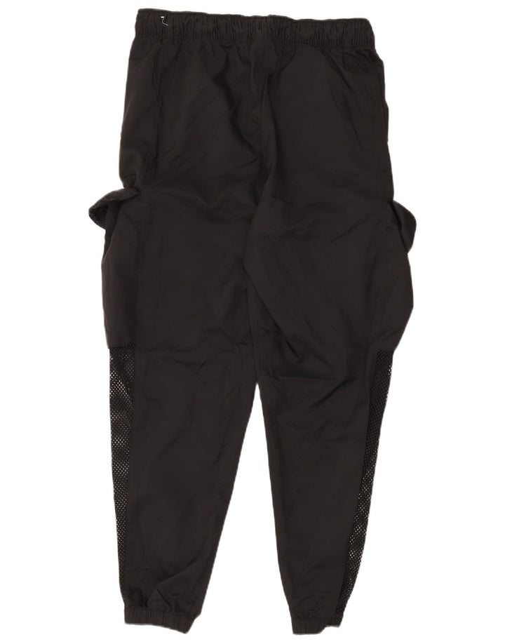 JORDAN Mens Cargo Calças de treino Joggers poliéster preto grande