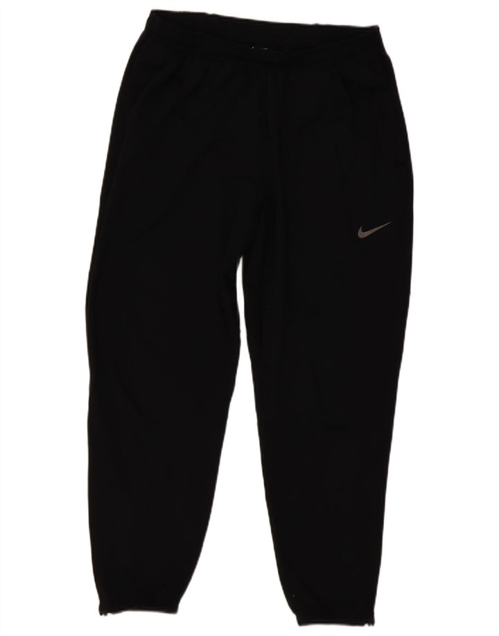 Nike Mens Dri Fit Calças de treino Joggers Médio Preto Poliéster