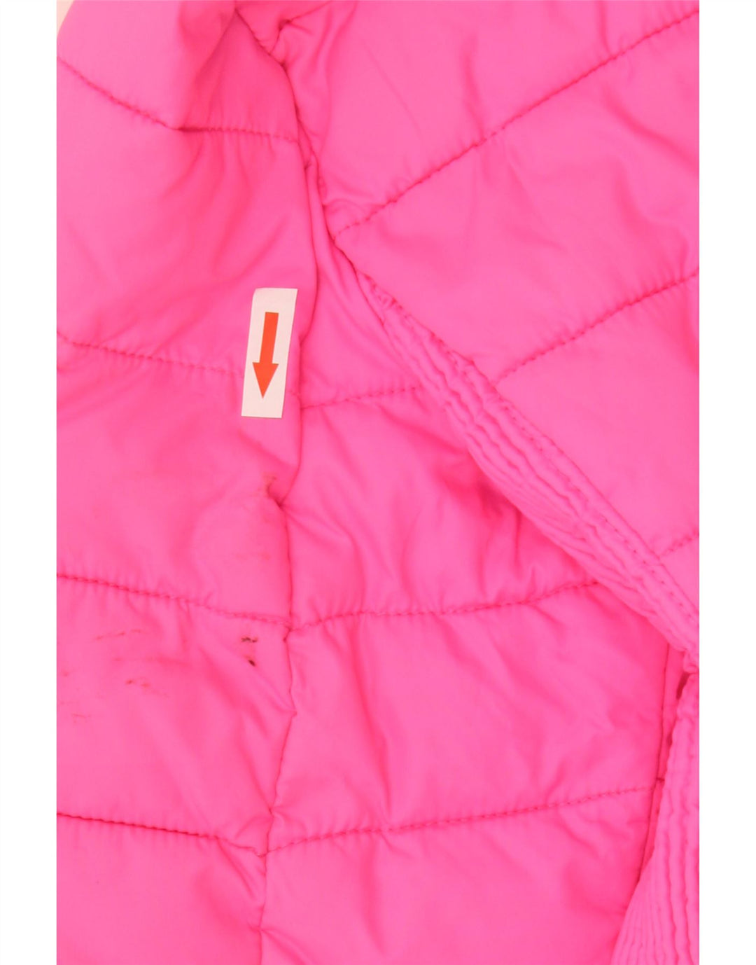 Jaqueta acolchoada com capuz feminina Superdry UK 14 grande poliéster rosa