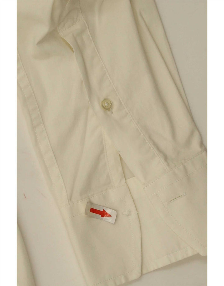 Camisa masculina La Martina Graphic Slim Fit grande branca