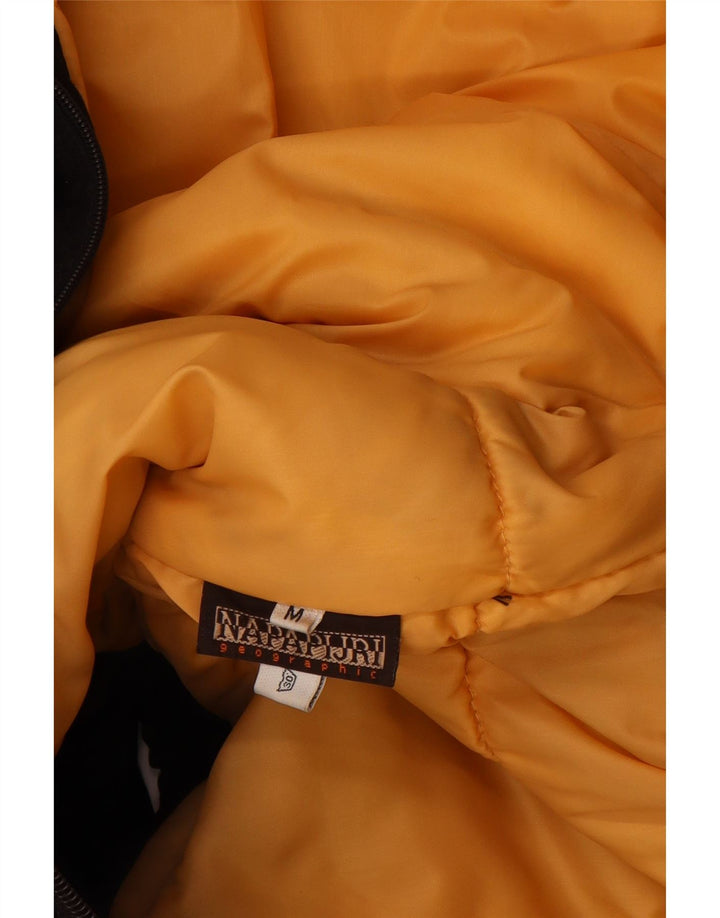 Jaqueta corta-vento masculina NAPAPIJRI com capuz UK 38 poliamida preta média