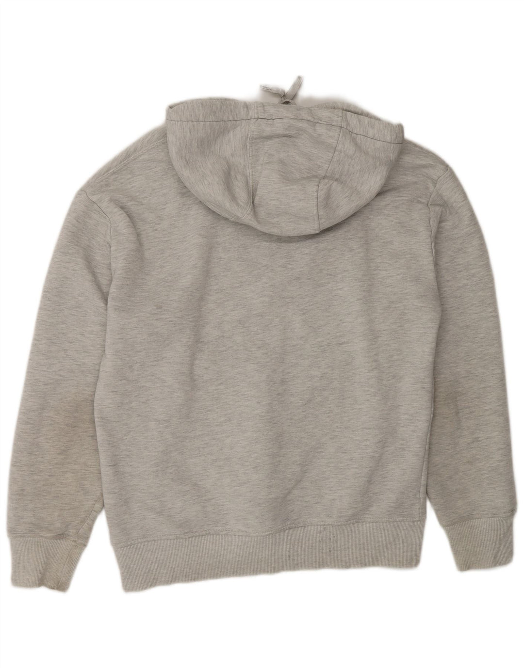 Zara Mens Hoodie Jumper Médio Cinza Salpicado