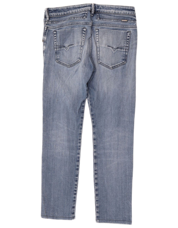 Diesel Mens D-Bazer Tapered Jeans W31 L28 Azul Algodão