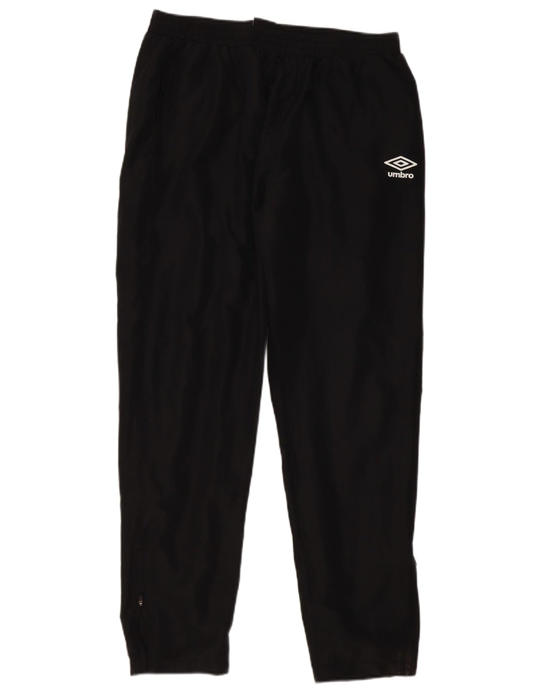 Calça de treino masculina Umbro grande poliéster preto