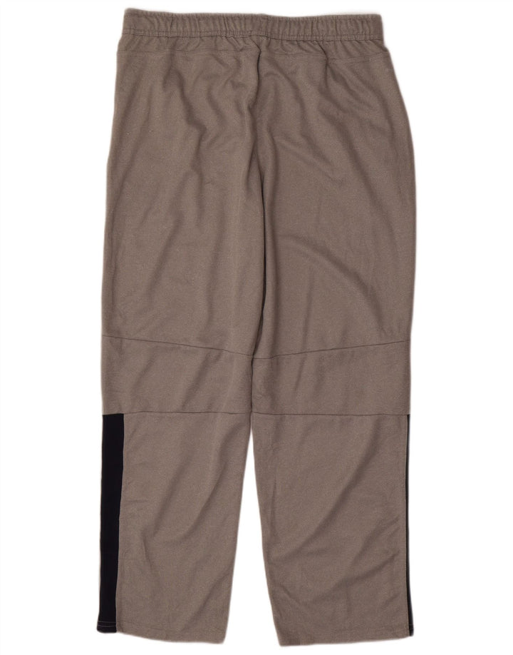 Calça de treino masculina RUSSELL ATLÉTICA grande cinza colorblock poliéster