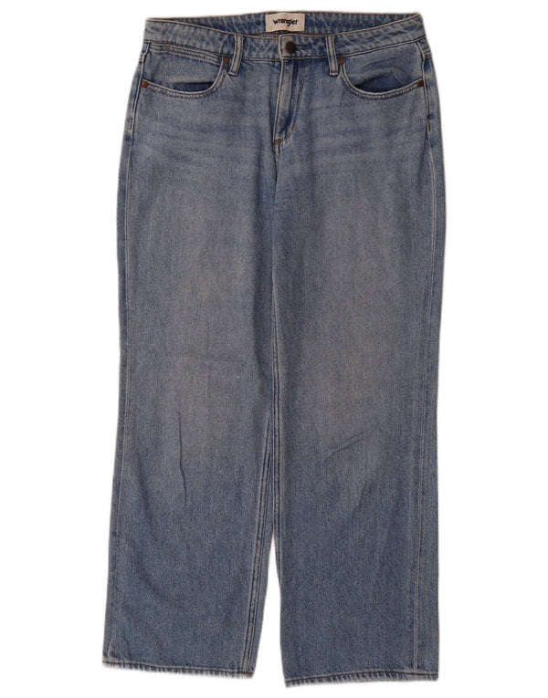 Wrangler feminino Bella Baggy cintura baixa solta jeans EUA 8 médio W30 L30 azul